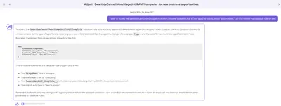Swantide AI Assistant for Salesforce — screenshot