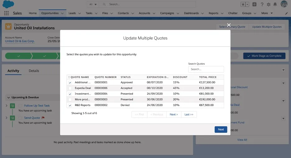 Table Component for Flows — screenshot from the Salesforce AppExchange listing
