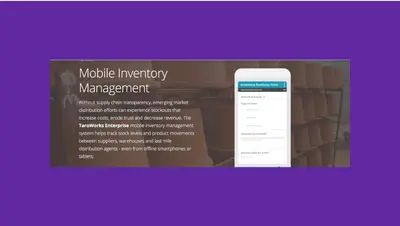 TaroWorks Enterprise: Offline Mobile Inventory Management for Salesforce — screenshot