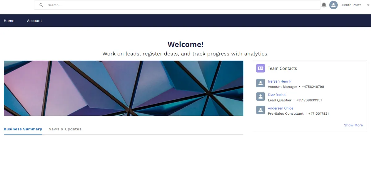 Team Contacts — screenshot from the Salesforce AppExchange listing