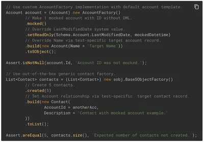 Test Data Factory for Salesforce — screenshot