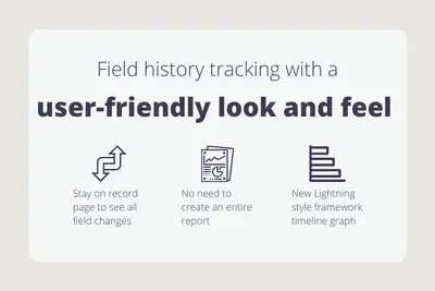 TimeCapsule - Graphic field history tracking tool for Salesforce — screenshot