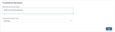 Troubleshoot My Device for Salesforce — screenshot
