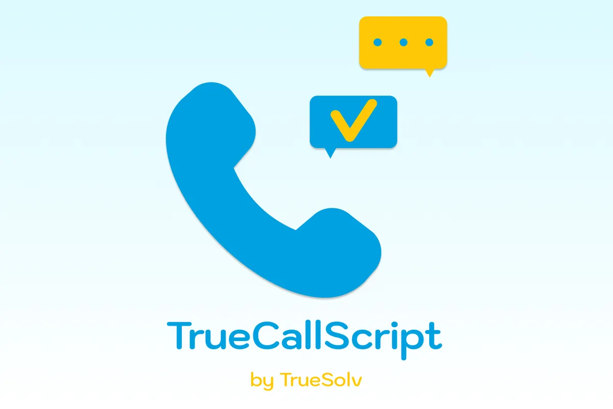 True Call Script — screenshot from the Salesforce AppExchange listing