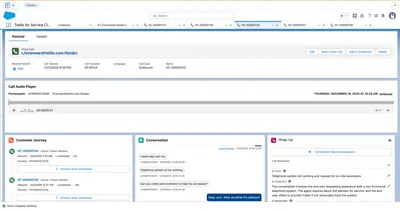 Twilio for Salesforce Voice - BYOT for Salesforce — screenshot