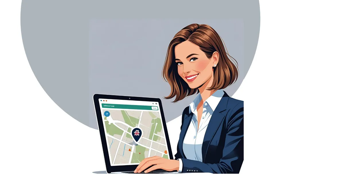 UK Address Finder — screenshot from the Salesforce AppExchange listing