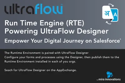 UltraFlow Runtime Environment for Salesforce — screenshot