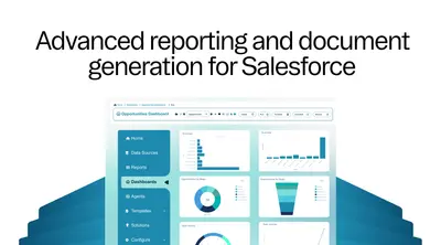 Unaric Reports - Easily Create Reports from Salesforce Data for Salesforce — screenshot