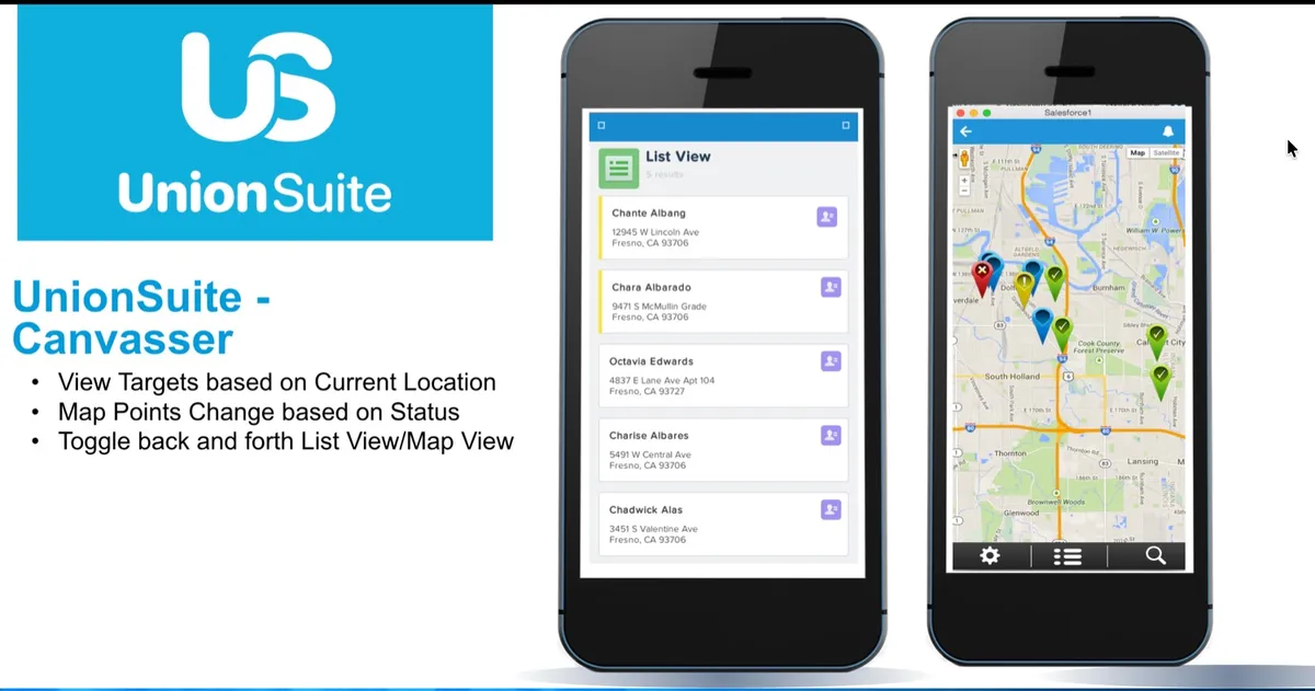 UnionSuite — screenshot from the Salesforce AppExchange listing