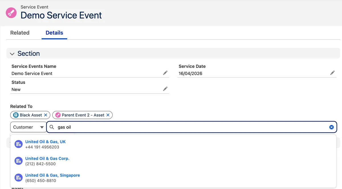 Universal Polymorphic Lookup — screenshot from the Salesforce AppExchange listing