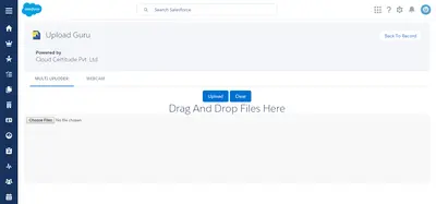 Upload Guru for Salesforce — screenshot
