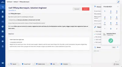 Upmarket for Salesforce — screenshot
