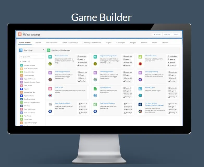 User Engagement - Gamification — screenshot from the Salesforce AppExchange listing