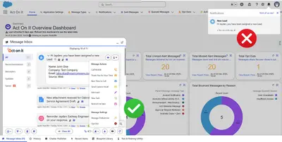 User Push Notifications for Salesforce | Act On It for Salesforce — screenshot