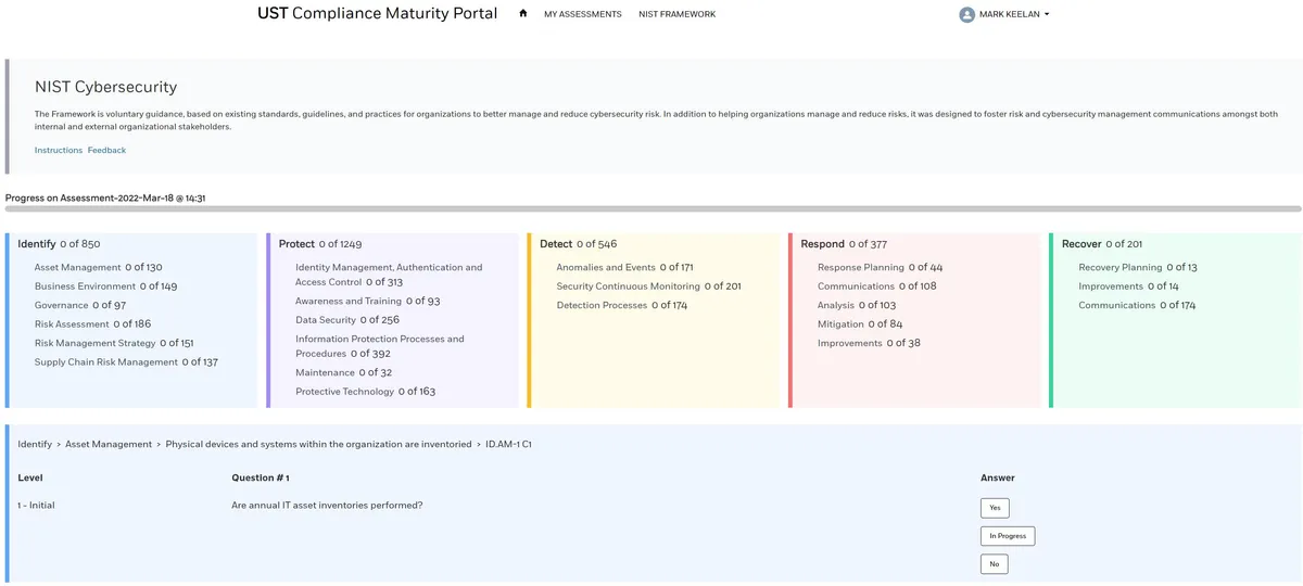 UST Secure — screenshot from the Salesforce AppExchange listing