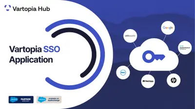 Vartopia SSO app for Salesforce — screenshot