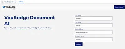 Vaultedge Doc AI for Salesforce — screenshot