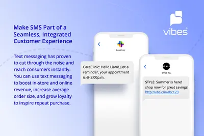 Vibes SMS Integration for Salesforce Marketing Cloud Journey Builder for Salesforce — screenshot
