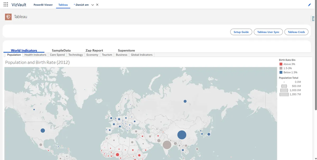 VizVault — screenshot from the Salesforce AppExchange listing