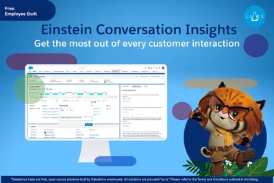 Voice Connectors for Einstein Conversation Insights for Salesforce — screenshot