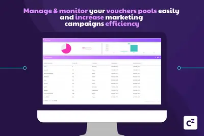 VoucherZ | Drag-and-drop Coupon Codes Generator for Marketing Cloud for Salesforce — screenshot