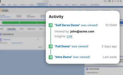 Walnut for Salesforce — screenshot