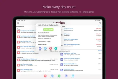 woolloo for Retail for Salesforce — screenshot