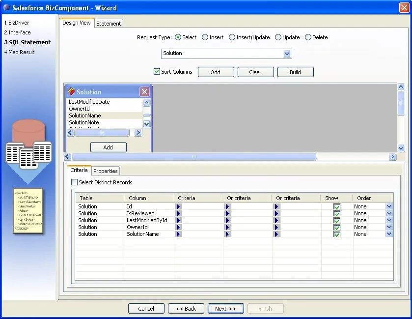 XAware Salesforce Integration Solution — screenshot from the Salesforce AppExchange listing
