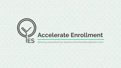 YES - Accelerate Enrollment for Salesforce — screenshot
