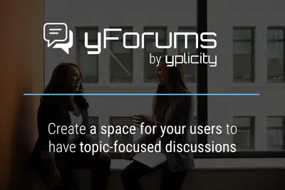 yForums | Facilitate topic-focused discussions inside Salesforce for Salesforce — screenshot