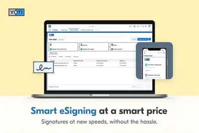Yoti eSign | AI Agent for Salesforce for Salesforce — screenshot
