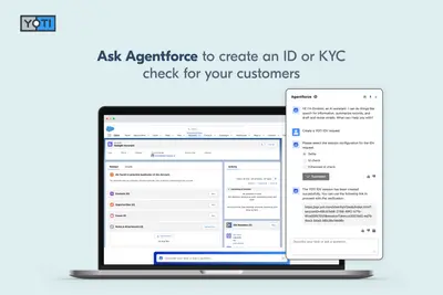 Yoti IDV & KYC | AI Agent for Salesforce for Salesforce — screenshot
