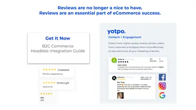 Yotpo Reviews & Visual UGC Headless Integration for Salesforce — screenshot