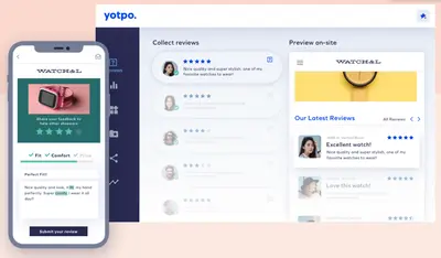 Yotpo Reviews, UGC, Loyalty, and Referrals for B2C Commerce for Salesforce — screenshot