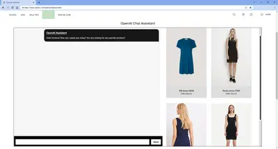 ZaUtre Commerce Assistant Cartridge for B2C Commerce for Salesforce — screenshot