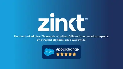 ZINKT Real-time Commissions for Salesforce — screenshot