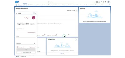 ZIWO CTI | Telephony Integration for Salesforce — screenshot