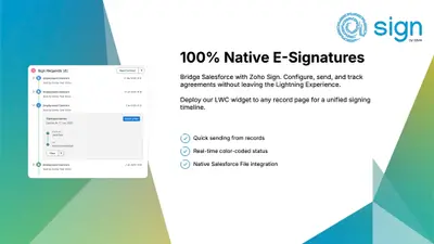 Zoho Sign Integration for Salesforce | @Sign (adsign) for Salesforce — screenshot