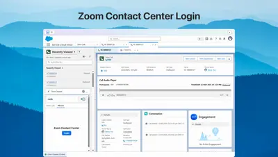 Zoom Contact Center for Service Cloud Voice for Salesforce — screenshot