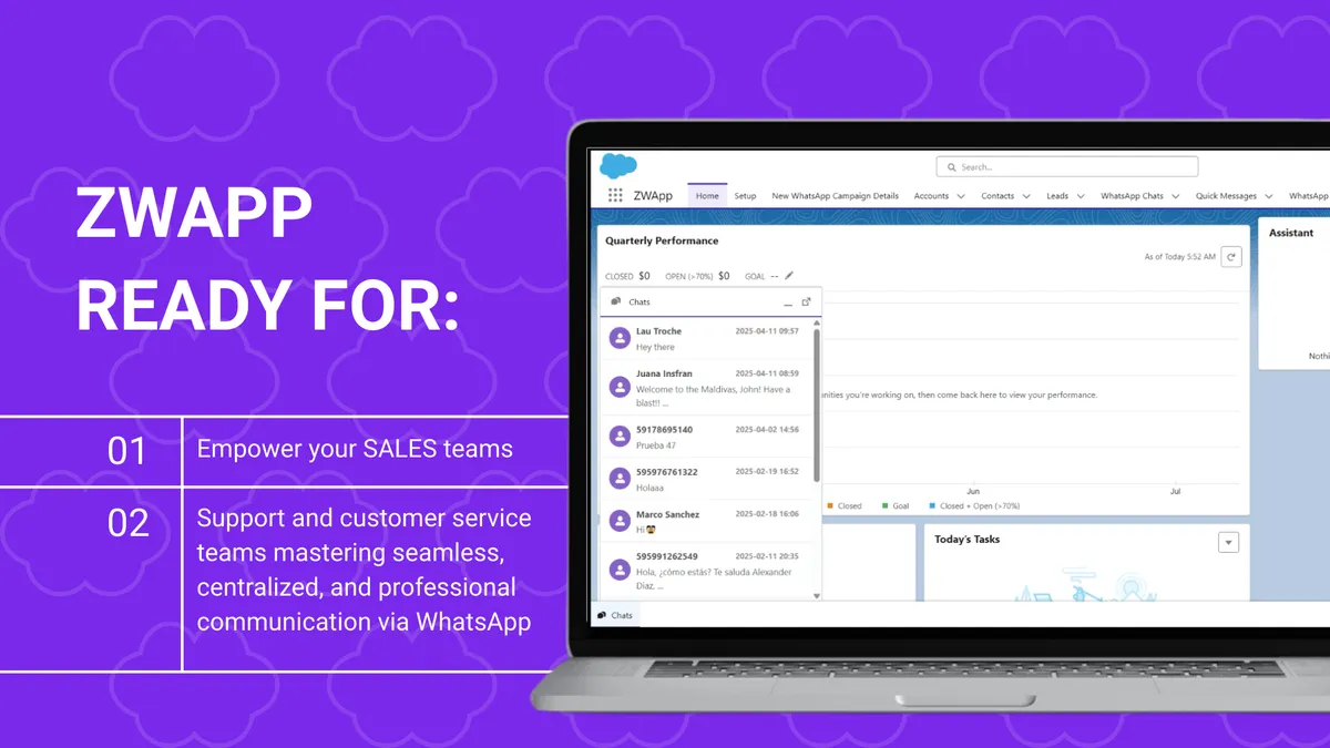 ZWAPP — screenshot from the Salesforce AppExchange listing